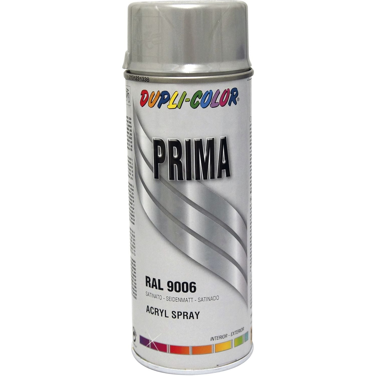 Dupli-Color festékspray 400 ml fehér alumínium RAL 9006 selyemmatt