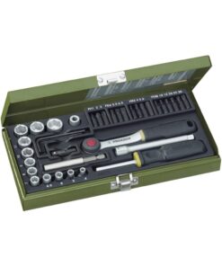 Proxxon PX23070 Dugókulcs Készlet 1/4" 4-14 mm, 39 Részes