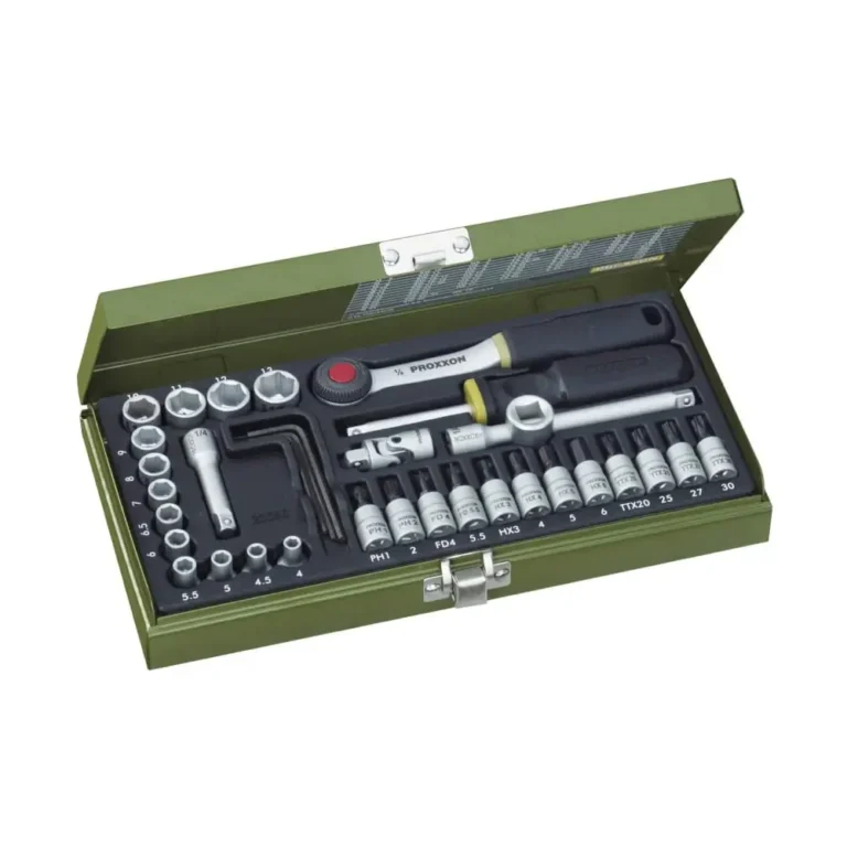Proxxon PX23080 1/4" 36 részes dugókulcs készlet
