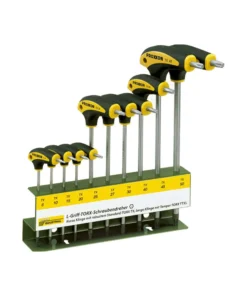 Proxxon PX22652 Torx L-kulcskészlet, lyukas, 10 részes (TX8-TX50)