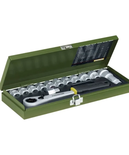Proxxon PX23604 Átmenő Dugókulcs Készlet, 13-27 mm, 14 részes