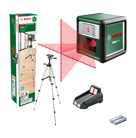 Bosch Quigo Plus Keresztvonalas Lézerszintező Állvánnyal