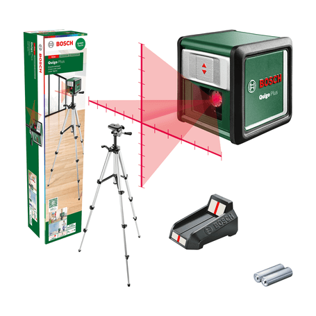Bosch Quigo Plus Keresztvonalas Lézerszintező Állvánnyal