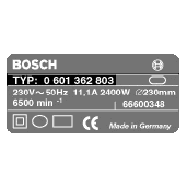 Bosch GKS 65 Elektromos Körfűrész