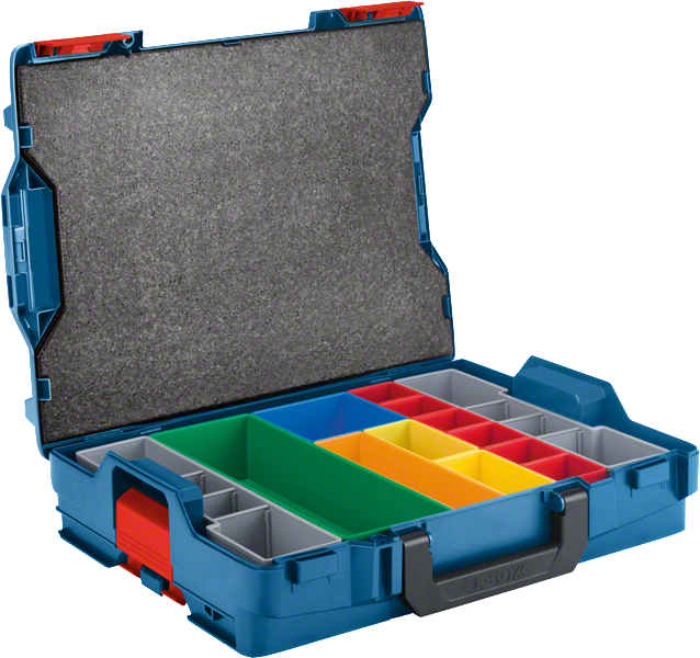 Bosch Professional L-BOXX 102 Kofferrendszer 13 részes betéttel