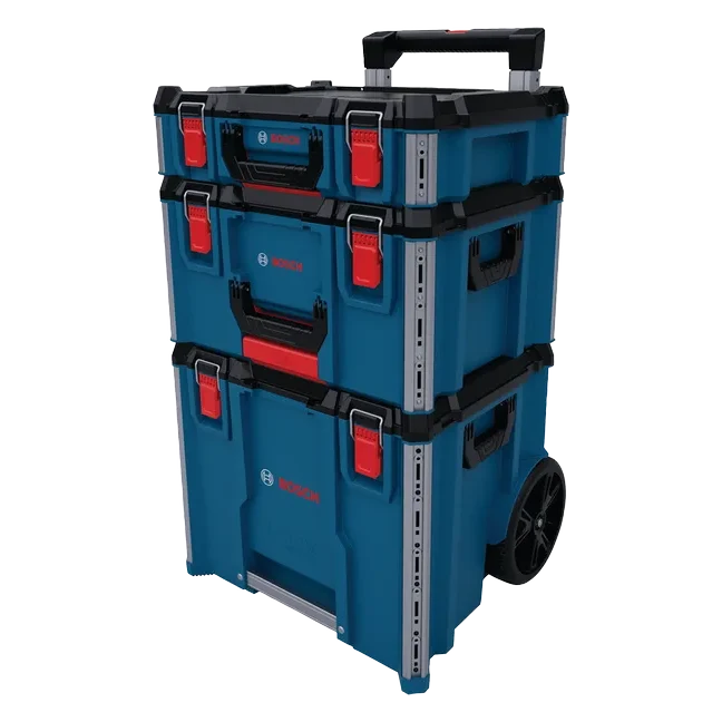 Bosch L-BOXX Contractor Rendszerkoffer, 3 részes gurulós készlet