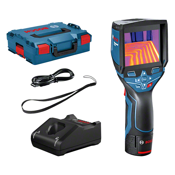 Bosch PRO GTC 400 C Hőkamera, 12V, L-BOXX, 2.0Ah akkuval
