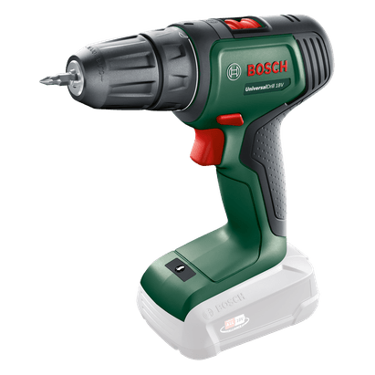 Bosch UniversalDrill 18V Akkus Fúró-csavarozó, Solo (akku és töltő nélkül)