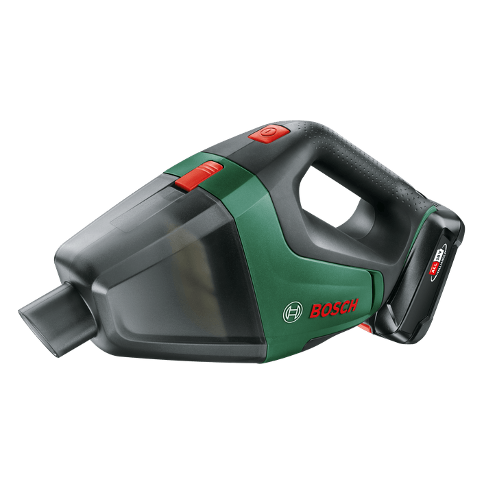 Bosch UniversalVac 18 akkus porszívó szett (1x2,5 Ah akkuval és töltővel)