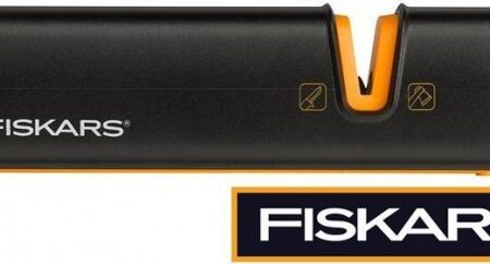 Fiskars XSHARP Balta- és Késélező – Hordozható, 2 az 1-ben