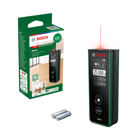 Bosch Zamo IV basic lézeres távolságmérő beépített Li-ion akkumulátorral