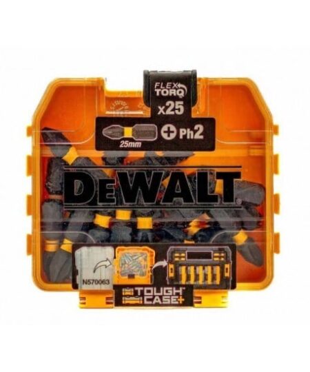 DeWalt DT70555T EXTREME FLEXTORQ PH2 Torziós Bit Készlet, 25 db