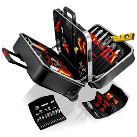 Knipex BIG Twin Move Elektromos Szerszámkészlet Kofferben, 65 Részes Knipex BIG Twin Move Elektromos Szerszámkészlet Kofferben, 65 Részes
