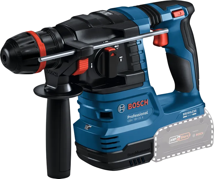 Bosch GBH 18V-22 X 18V akkus fúrókalapács