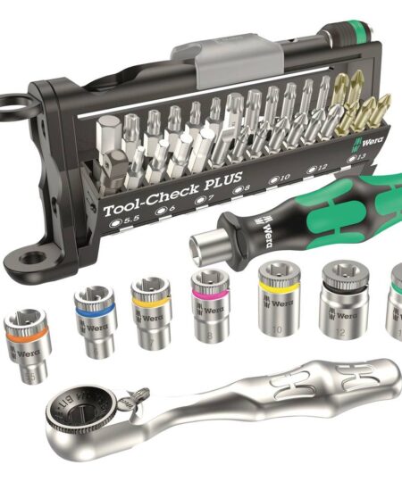 Wera Tool-Check Plus 05056490001 39 részes bitkészlet racsnival