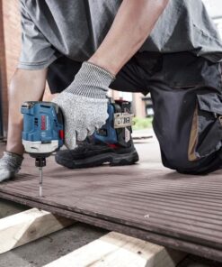 Bosch GDR 18V-215 Ütvecsavarozó és GSR 185-LI Fúró-csavarozó Akkus Szett (2x2,0Ah)